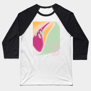 Colorful Modern Abstract Art 23 Baseball T-Shirt